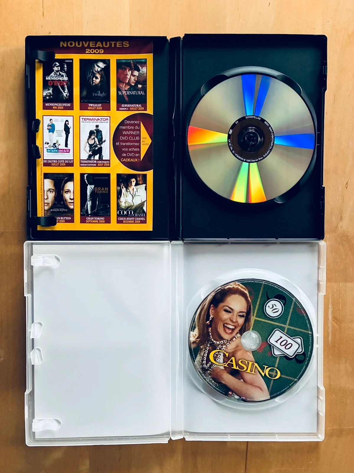 Lote 2 DVD Martin Scorsese: Os Infiltrados e Casino. – photo 2